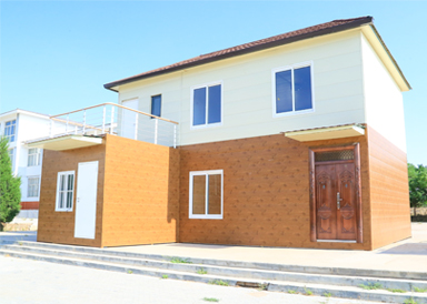 裝配式建筑-二層別墅建筑樣板